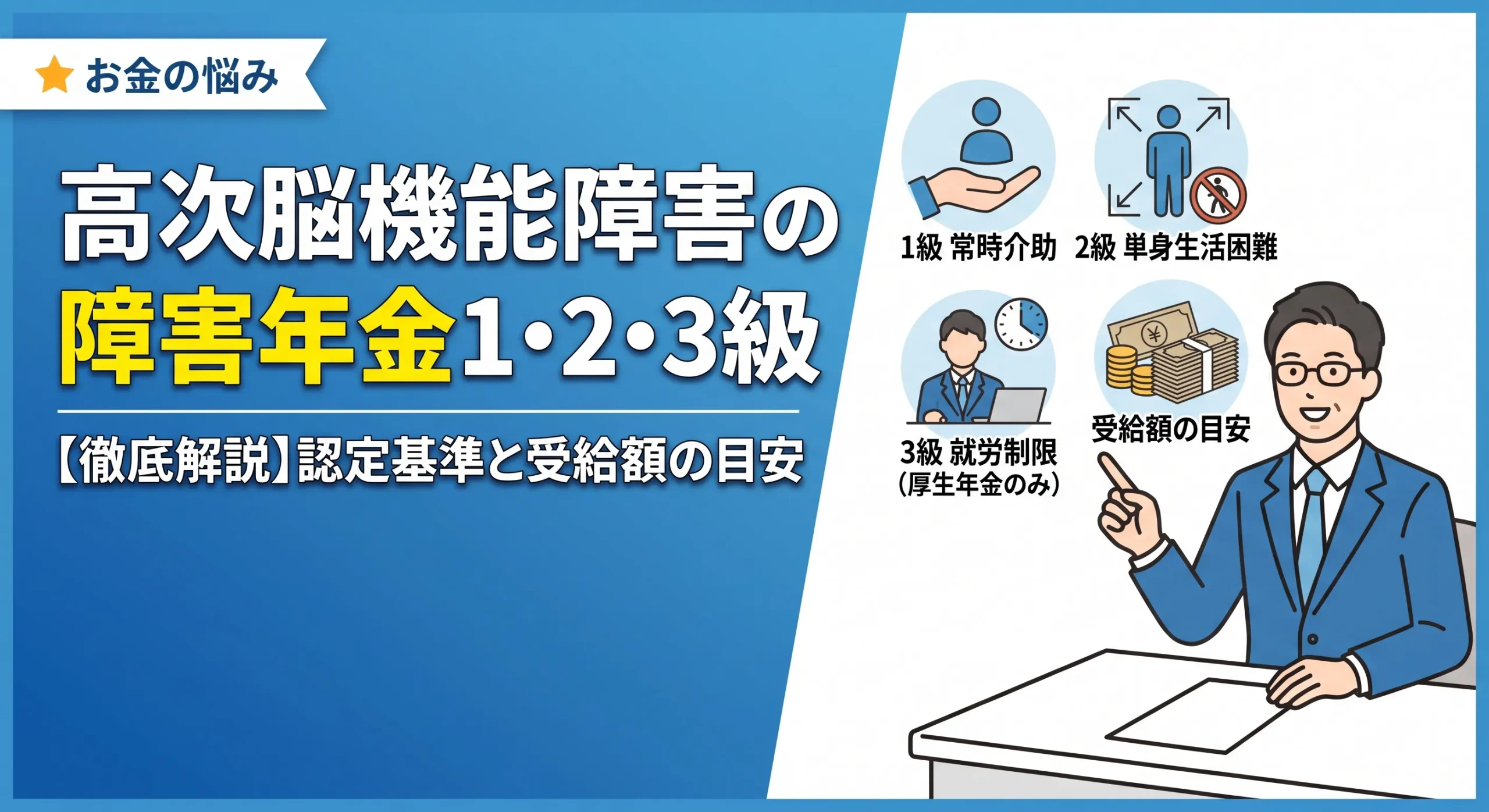 高次脳機能障害 障害年金 等級